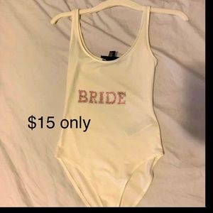 BRIDE + BRIDESMAID ONESIES